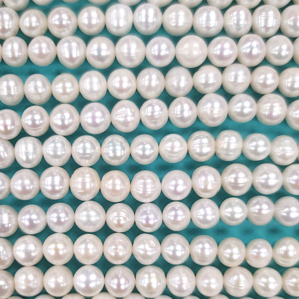 FRESHWATER PEARL POTATO 8-9MM WHITE